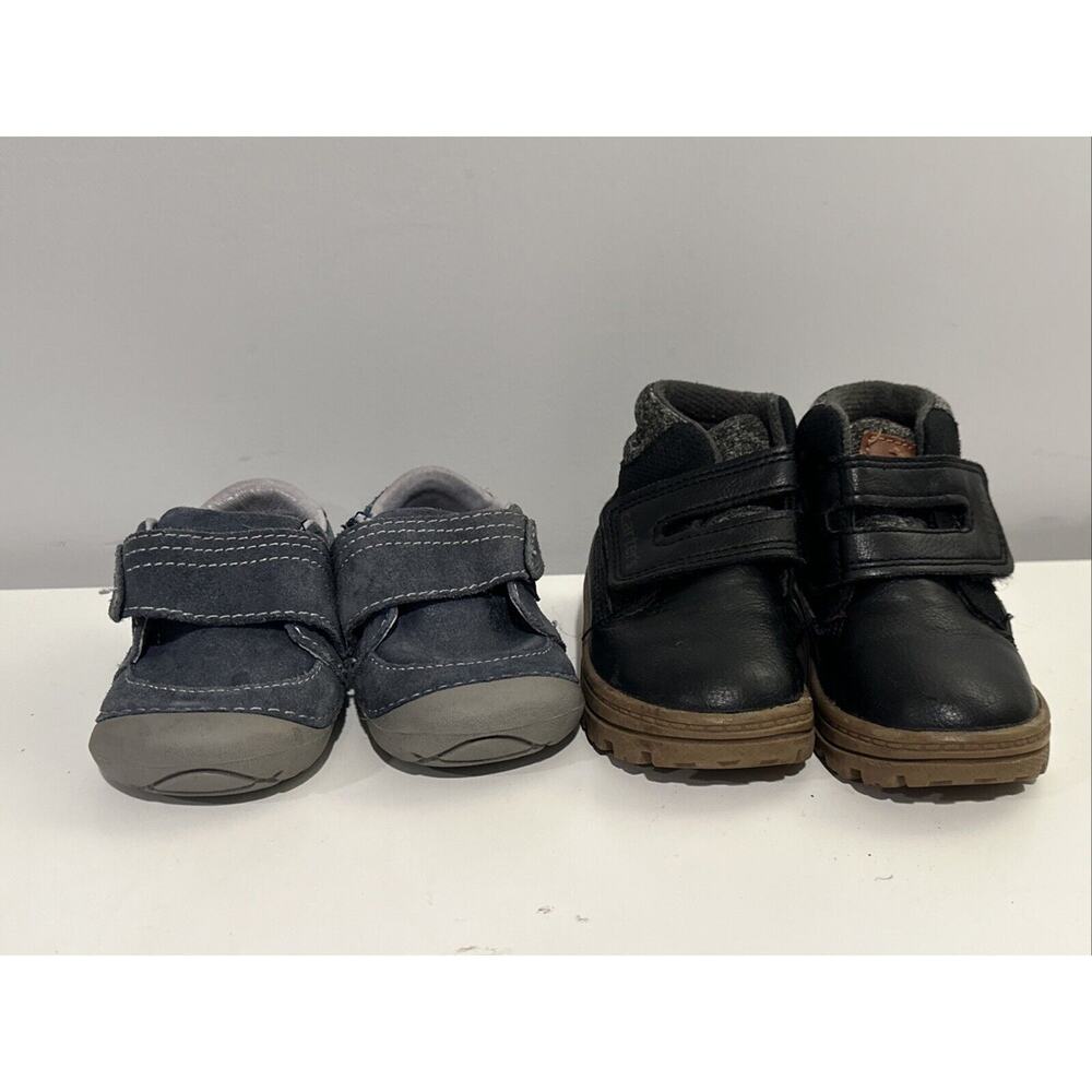 Pre Owned Stride Rite Shoes & Carters Boots Size Toddler 4